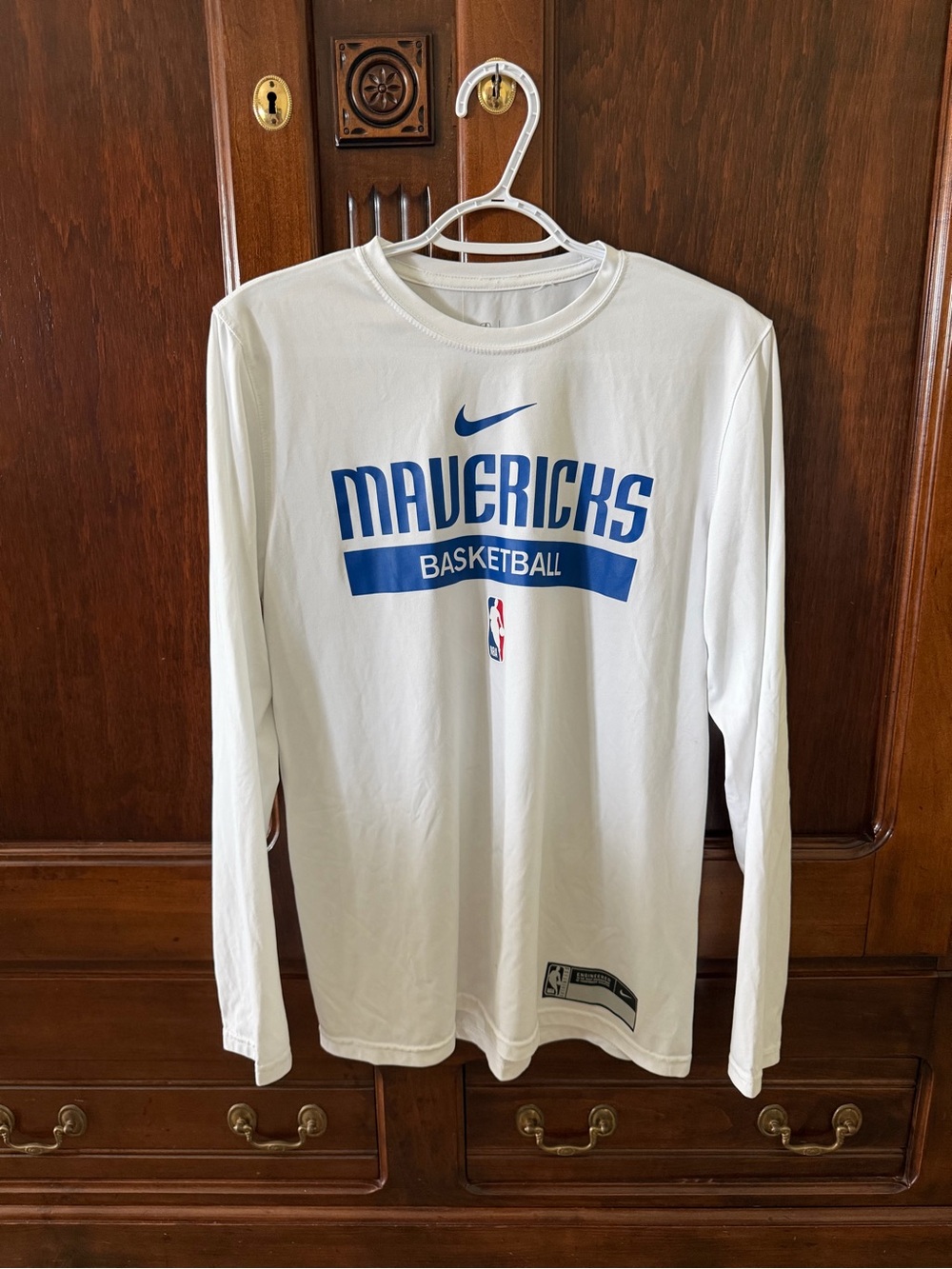 Nike Dallas Mavericks Official On-Court Practice Shooting Shirt